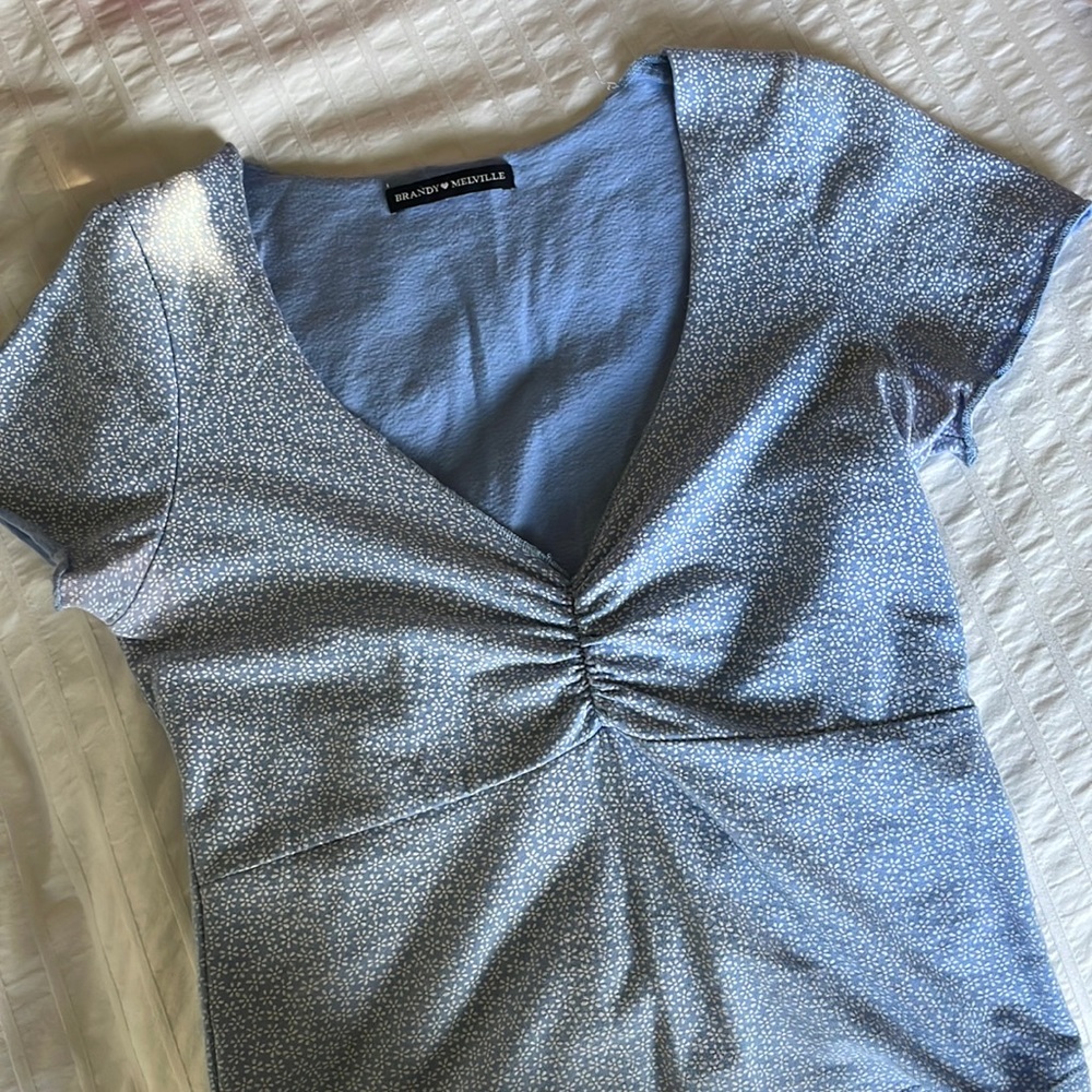 Brandy Melville Floral Gina Top